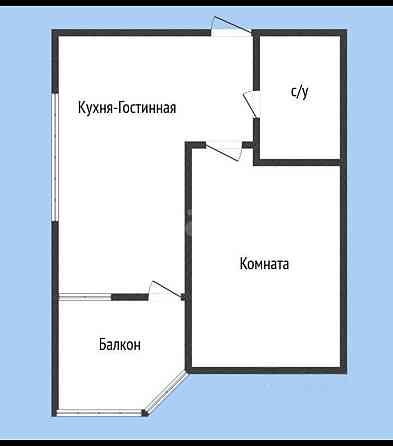 Сдается 1-комн. квартира, 37 м² в ЖК «Микрорайон Любимово» Краснодар
