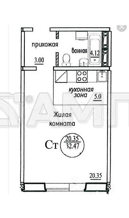Продается студия, 32,4 м² в ЖК «Плющихинский» 10/10 этаж Новосибирск - изображение 10