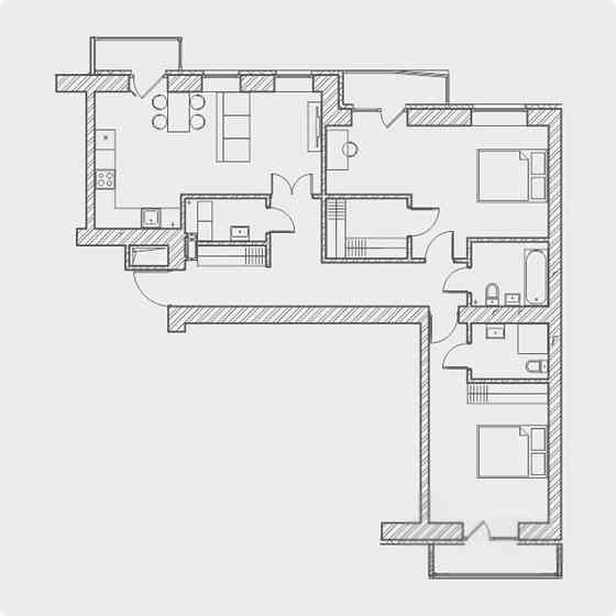 Продается 3-комн. квартира, 93,1 м² в ЖК «Преображенский» 9/9 этаж Красноярск