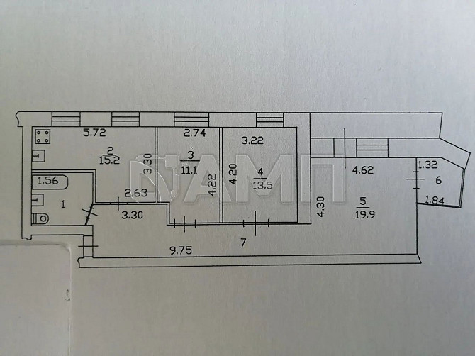 Продаю 3-к. квартира, 85 м², 5/5 эт. Гусь Хрустальный - изображение 10