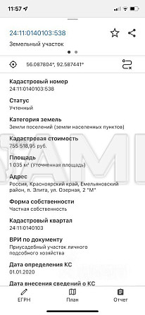 Продается участок, 10,35 соток Красноярск - изображение 2