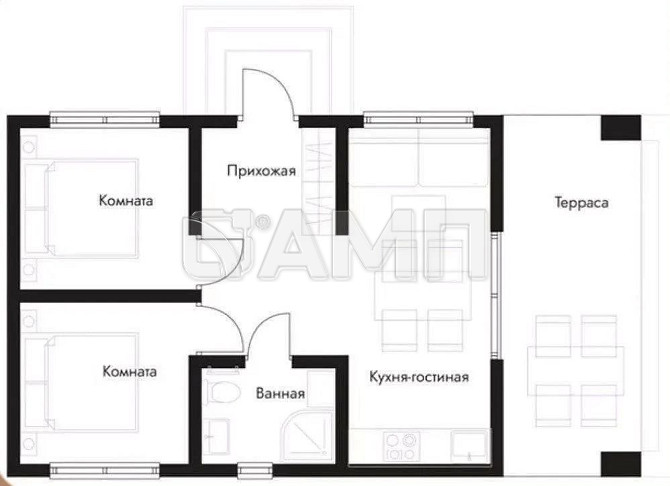 Продается дом 60 м² на участке 4 сот. Калининград - изображение 9