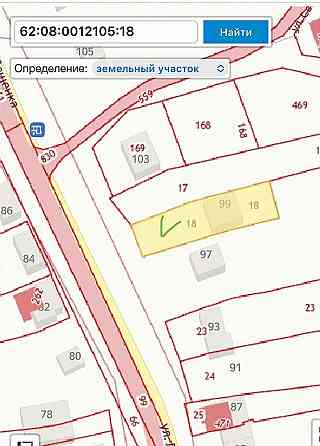 Продается участок 7,5 сот. (ИЖС) Михайлов