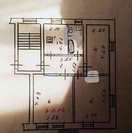 Продаю 3-к. квартира, 57 м², 2/2 эт. Вязники