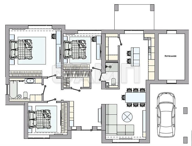 Продается Дом 158 м² на участке 10 сот. Белгород Белгород - изображение 2