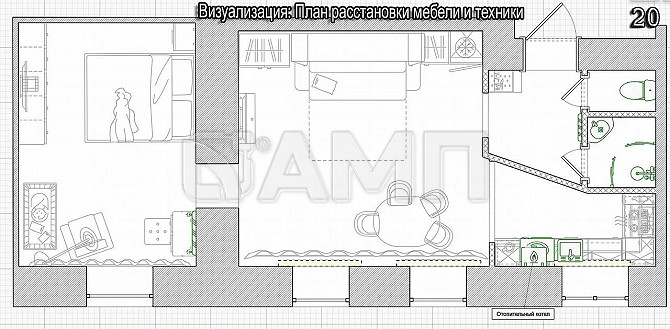 Продаю 2-к. квартира, 45 м², 1/2 эт. Мичуринск - изображение 9