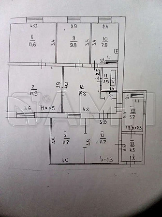 Продаю 3-к. квартира, 68 м², 1/1 эт. Мичуринск - изображение 10