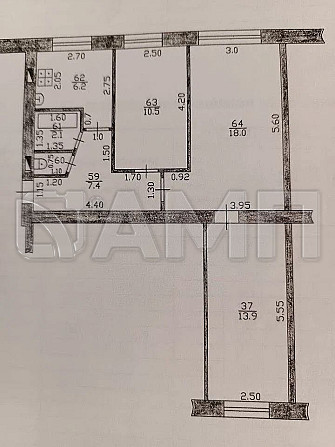 Продаю 3-к. квартира, 59 м², 1/5 эт. Мичуринск - изображение 6