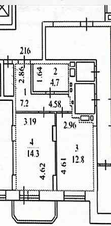 Продается 1-комн. квартира, 40,6 м² 19/22 этаж Новосибирск