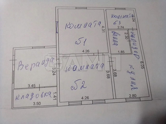Продаю дом 75 м² на участке 60 сот. Первомайский - изображение 10